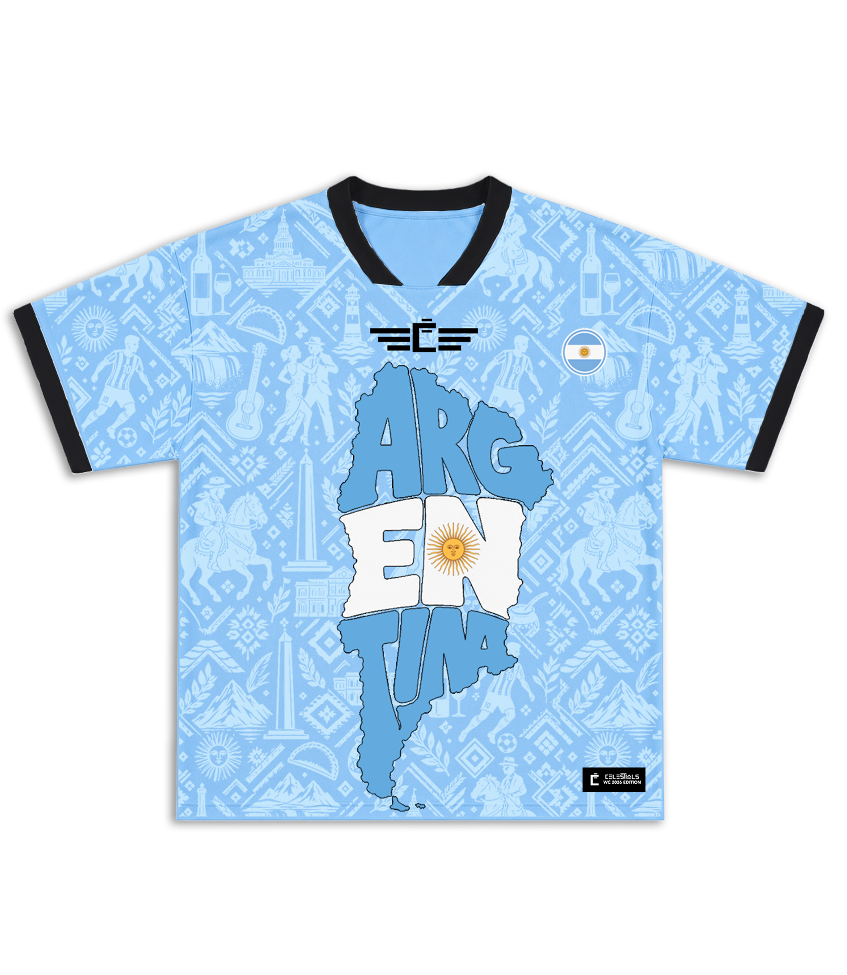 Celestial Argentina jersey