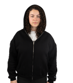 Celestial Zipped Hoodie Stone