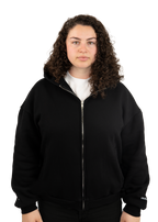 Celestial Zipped Hoodie Stone