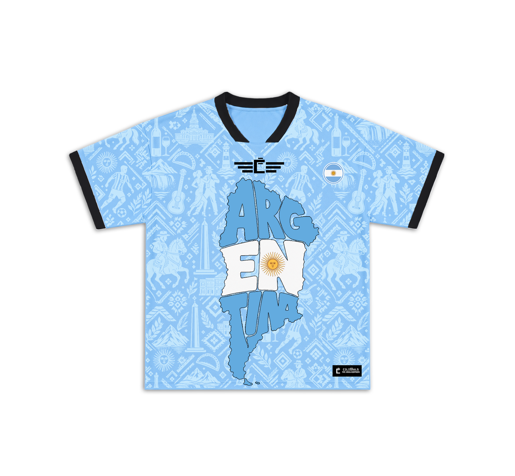 Celestial Argentina jersey